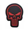 Outdoor Skull Embroidery Patch with Velcro for Backpack or Armband