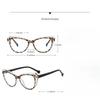 Herren- und Damen-Fotocromische Myopie-Brillen Mode Cat Eye Komfort Großes Gestell Minus Dioptrien Brillen Dioptrien 0 Bis -4,0