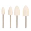 8PCS Conical Shape Conical Head Wool Material Grinding Head Practical Polishing Tool  Polishing Work