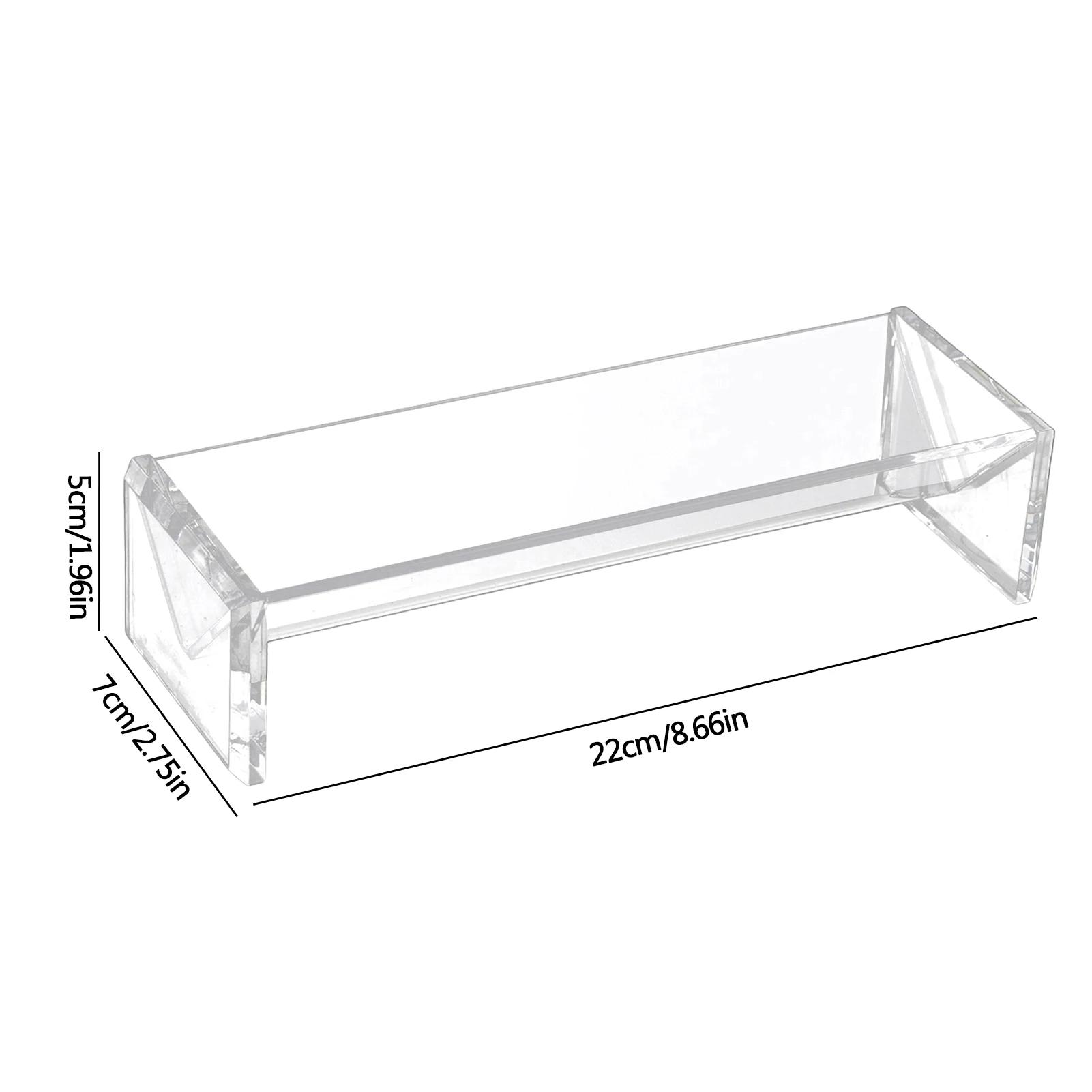 

Акриловый прозрачный поднос для крекеров, прямоугольный держатель для крекеров, поднос для печенья, подставки для демонстрации еды, поднос для закусок на вечеринку