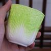 High end sheep fat jade porcelain cabbage master cup ceramic single person high beauty kung fu Zen tea set