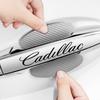 Car Door Sticker Carbon Fiber Scratches Auto Handle Protection Film For Cadillac CT5 CT6 CTS Seville ATS CT4 XTS Celestiq Ciel Escala SRX XT4 XT5 XT6