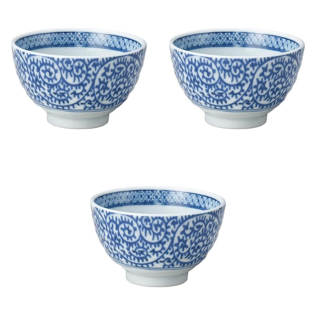 Set of 3 Octopus Arabesque Sencha X Sencha Setomonohonpo [9.1 5.6cm (190cc)]
