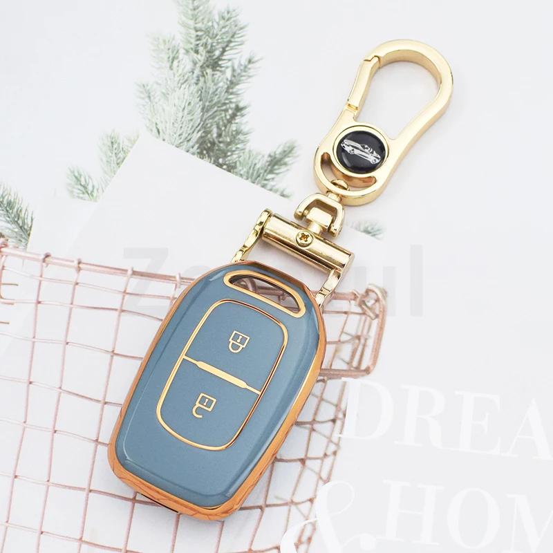 Tpu Auto Key Case Cover For Renault Duster Dokker Logan Stepway Clio 5 Ss2 Renault Twingo For Dacia Sandero Stepway Logan Duster