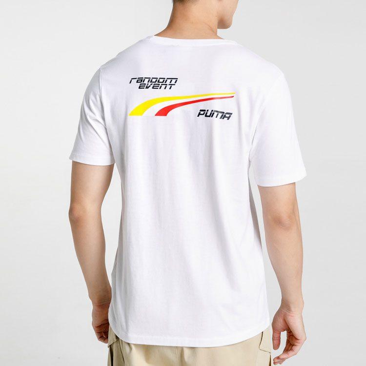 PUMA x Randomevent T Shirt Unisex White 598068-02