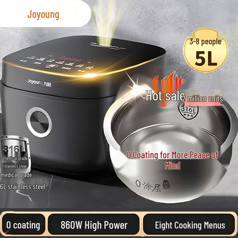Joyoung 5L 316L Stainless Steel Multi-function Rice Cooker