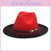 Classic English Style Wool Felt Hat With Wide Brim For Winter Fashion Enthusiasts