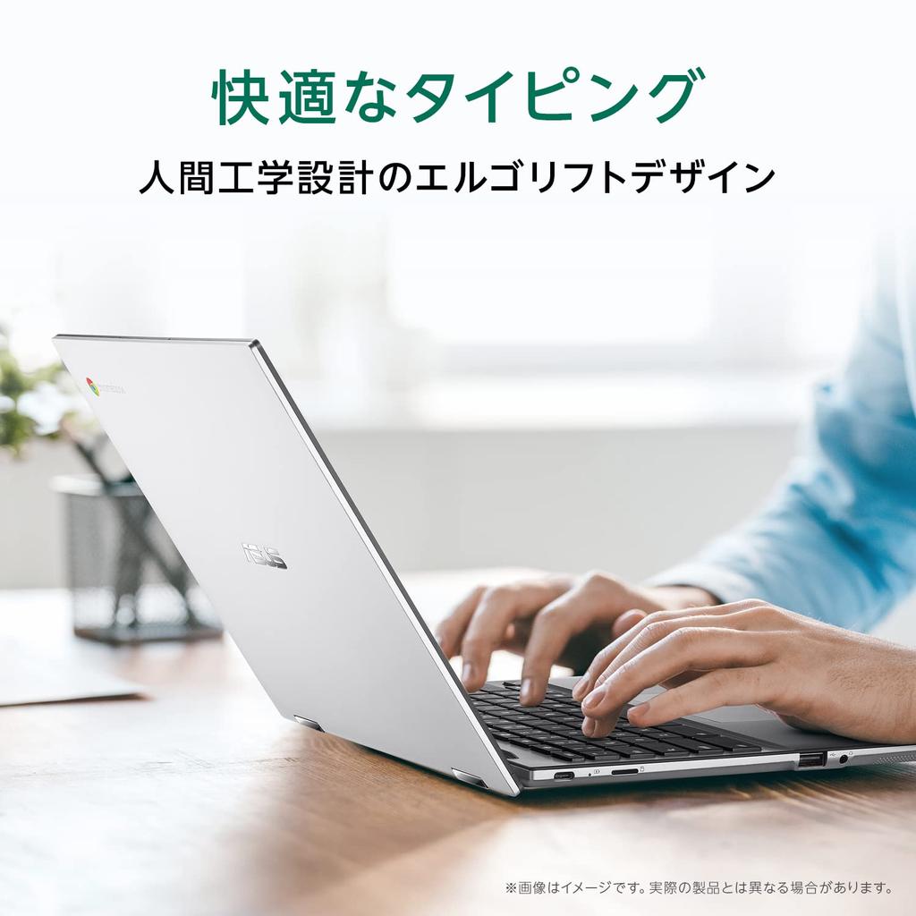 Asus Chromebook Flip CM3 Laptop Kompanio 820 Japanese Distributor (CM3200) (12 inch/Japanese keyboard/Web camera/MediaTek (MT8192)/4GB/128GB