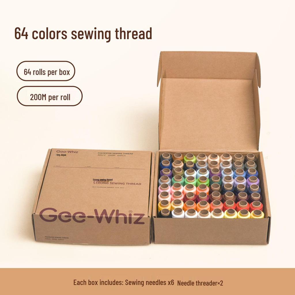 Set de Hilos de Coser Coloridos de Alta Calidad para Coser a Mano y a Máquina
