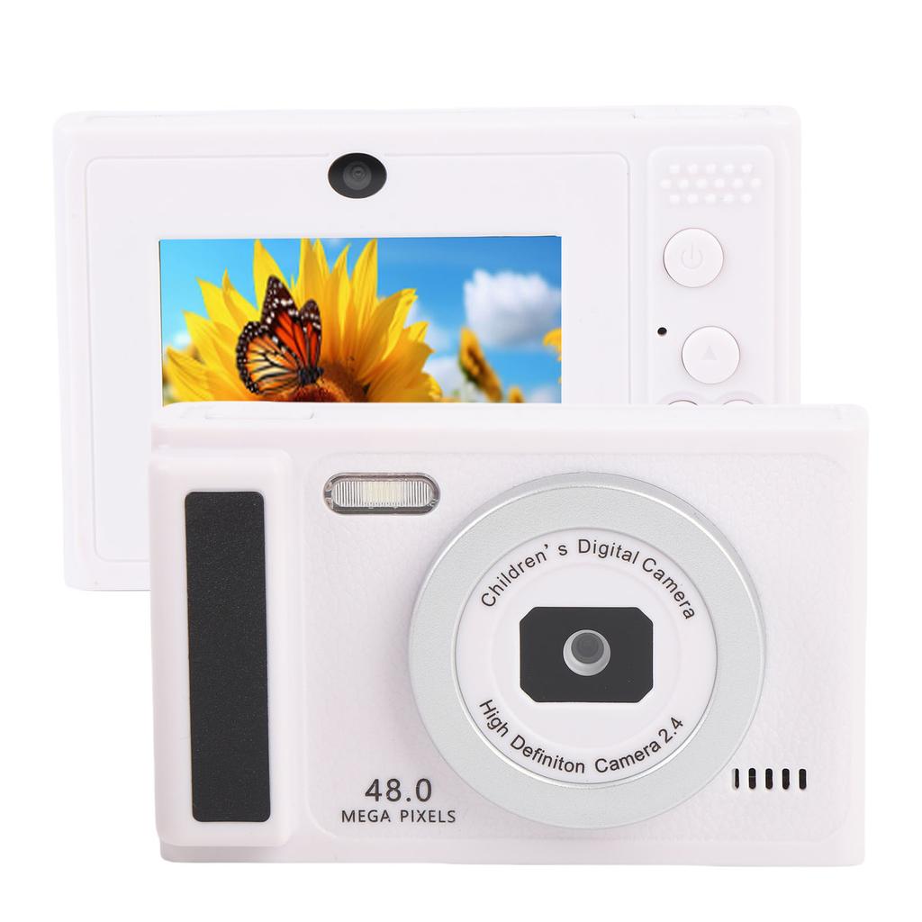 Digital Camera 48MP 1080P HD Multi Zoom Auto Mirrorless Camera with 2.4 Inch Screen for Travel Photography