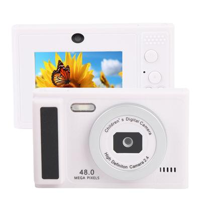 Seyahat Fotoğrafçılığı İçin 2,4 İnç Ekranlı Dijital Kamera 48MP 1080P HD Çoklu Zoom Otomatik Aynasız Kamera