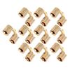 10 Pcs 12mm Hidden Brass Cylindrical Hinge 180 Degree Opening Angle Concealed Hinges for Jewelry Box Small Furniture
