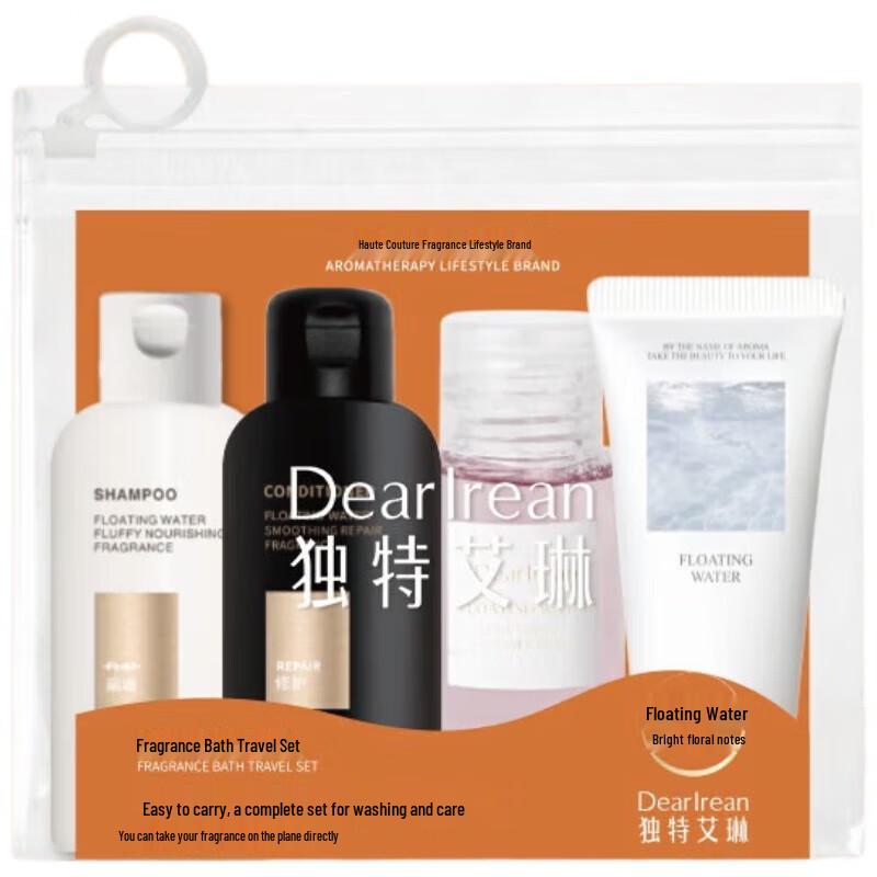 Dear lrean 'Floating Water' Scented Travel Bath Set