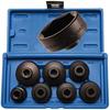 Oil Filter Wrench Set - BGS - 7 Pieces - Steel - 24 To 38 Mm - 3/8'' Drive