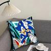 SSonic Cartoon Cushion Cover Pillowcase Ultra Soft Skin Friendly Fabric Cloud Like Comfort Concealed Zipper