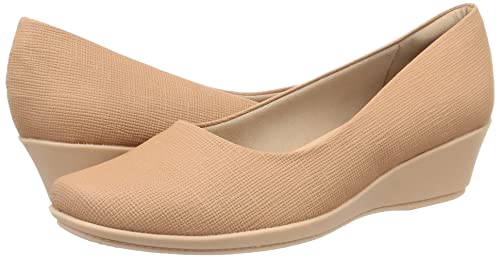 Picajilly Women's 4cm Wedge Pumps, Cappuccino, Sizes 23.5cm-24.0cm, 7890763169099
