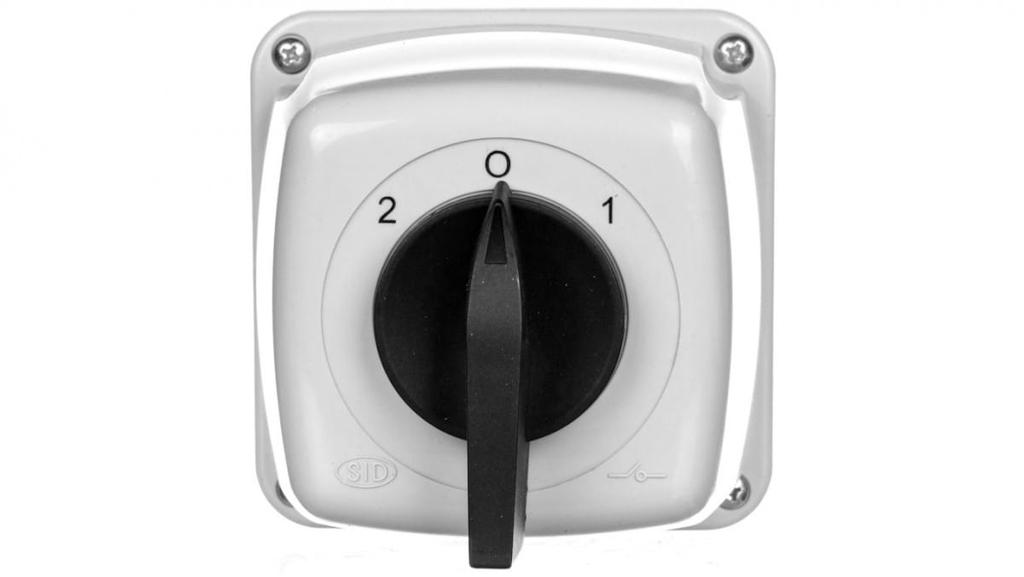 Cam Switch 2-0-1 63A 3P In Housing Ip65 Luk 63-73 Network-Generator 916374