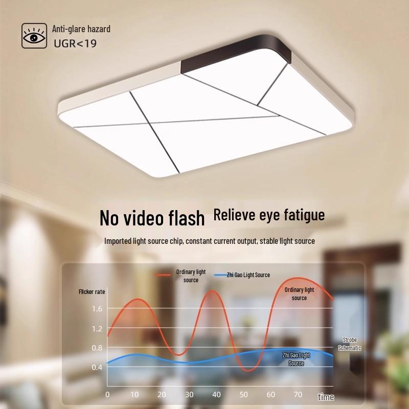 2025 Minimalist Luxury LED Ceiling Light - Ultra-Bright, High-End Design for Bedroom