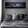 Night Landscape Of New York City Wall Art Canvas Paintings Skyline Of Manhattan Wall Decor Pictures Posters And Prints For Bed Room Decor