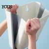 Wall Mounted Kitchen Bin Cabinet Trash Bin, Compact Hanging Garbage Can, Foldable Over The Door Space Saving Container for Bathroom Office And