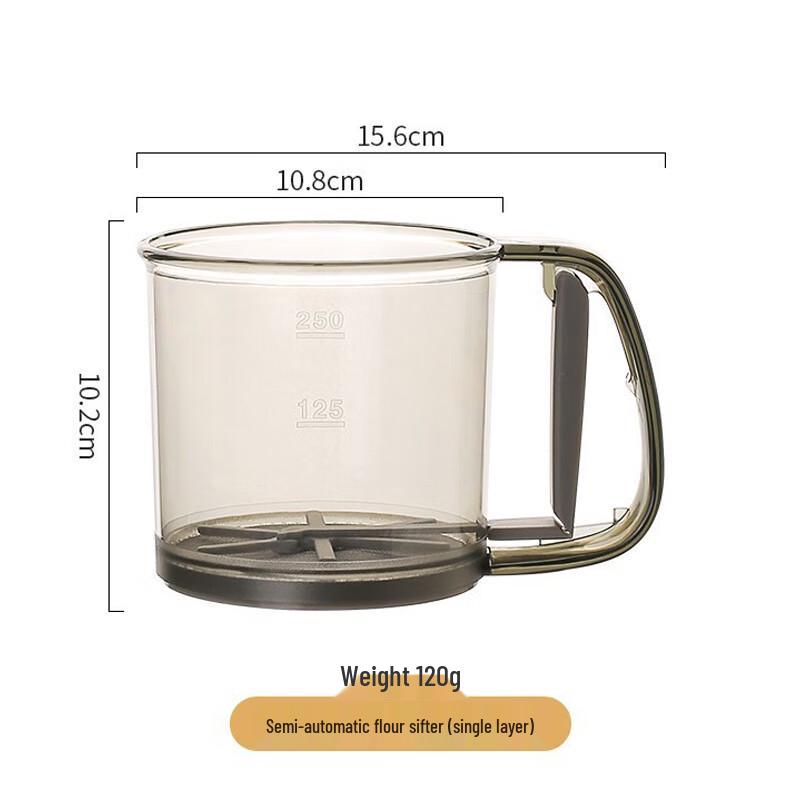 

Handheld Semi-Automatic Flour Sifter