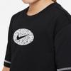 Nike Robe Enfant Imprimé Logo Col Rond Manches Courtes Robes Enfant Noir DO7168-010