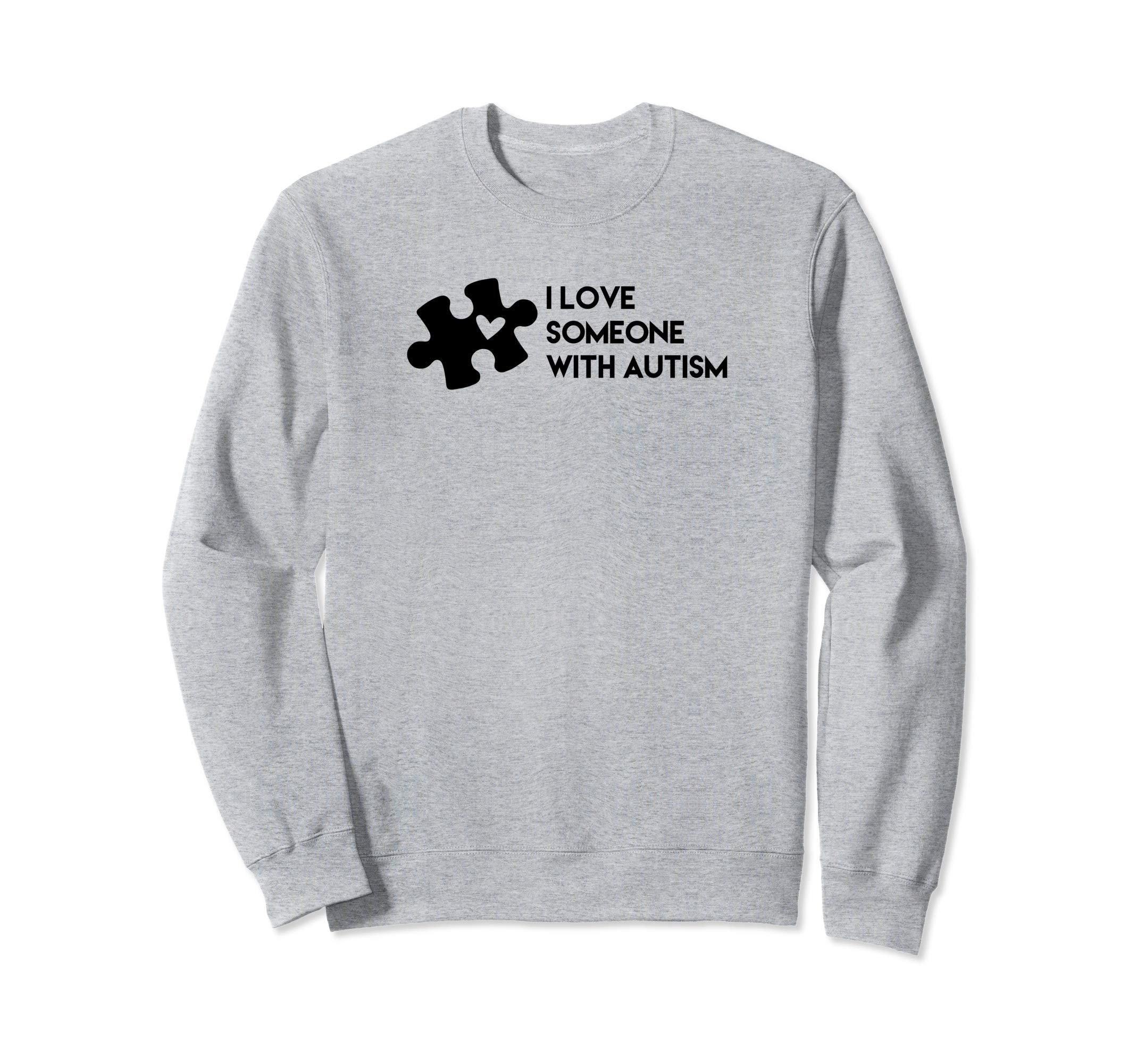 

Я люблю человека с сердцем в виде аутичного пазла.