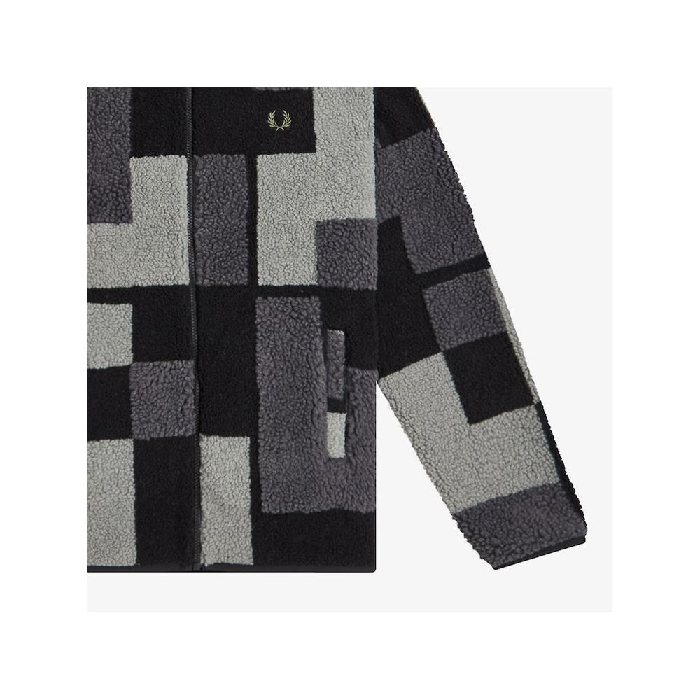 Fred Perry [sport] Pixel Vogfleece   Black Afpm2336570 102 qzgAfpm2336570 102