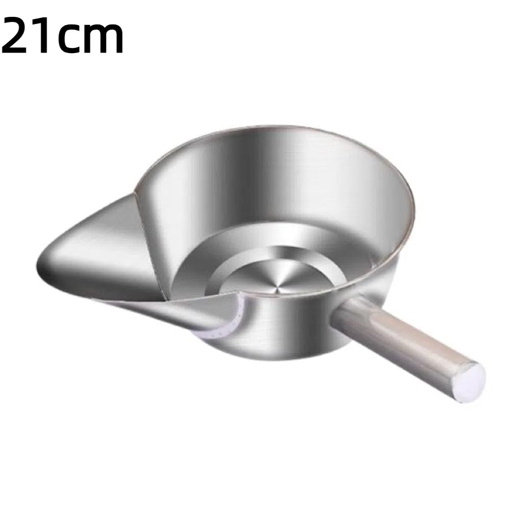 Nerezová naběračka na balení Zesílená naběračka na vodu s kachním zobákem Kuchyňská vychytávka Mísa na míchání smažených jídel Restaurace rychlého občerstvení