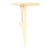Outdoor Wine Table Foldable Mini Wooden Picnic Table Wine Rack Support Holder for Party