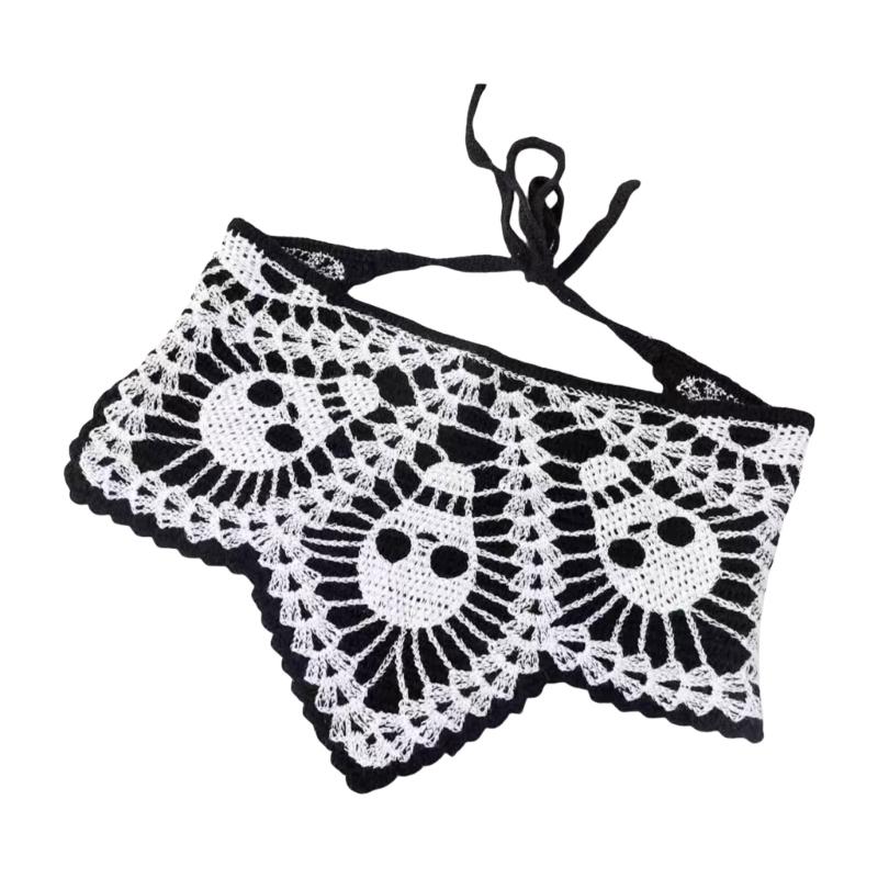 

Skull Pattern Headscarf Hairband for Women Girl Halloween Hair Bandanas Decorative Festival Headband Punk Hair Scarf 1
