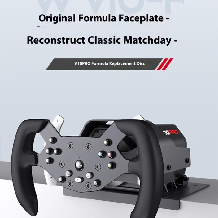 Ergonomic Racing Wheel Replacement Aluminum Frame Enhanced Grip Texture Easy To Use for Simulation Gaming Controllers
