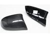 Carbon Fiber Rearview Mirror Cover for BMW X3, X4, X5, X6 (F25, F26, F15, F85, F95) - Horn Style.