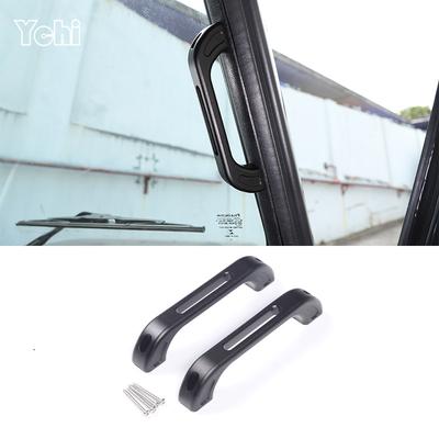 For Land Rover Defender 90 110 2004-2018 Car Interior Aluminum A-Pillar Door Handle Decoration Car Accessories