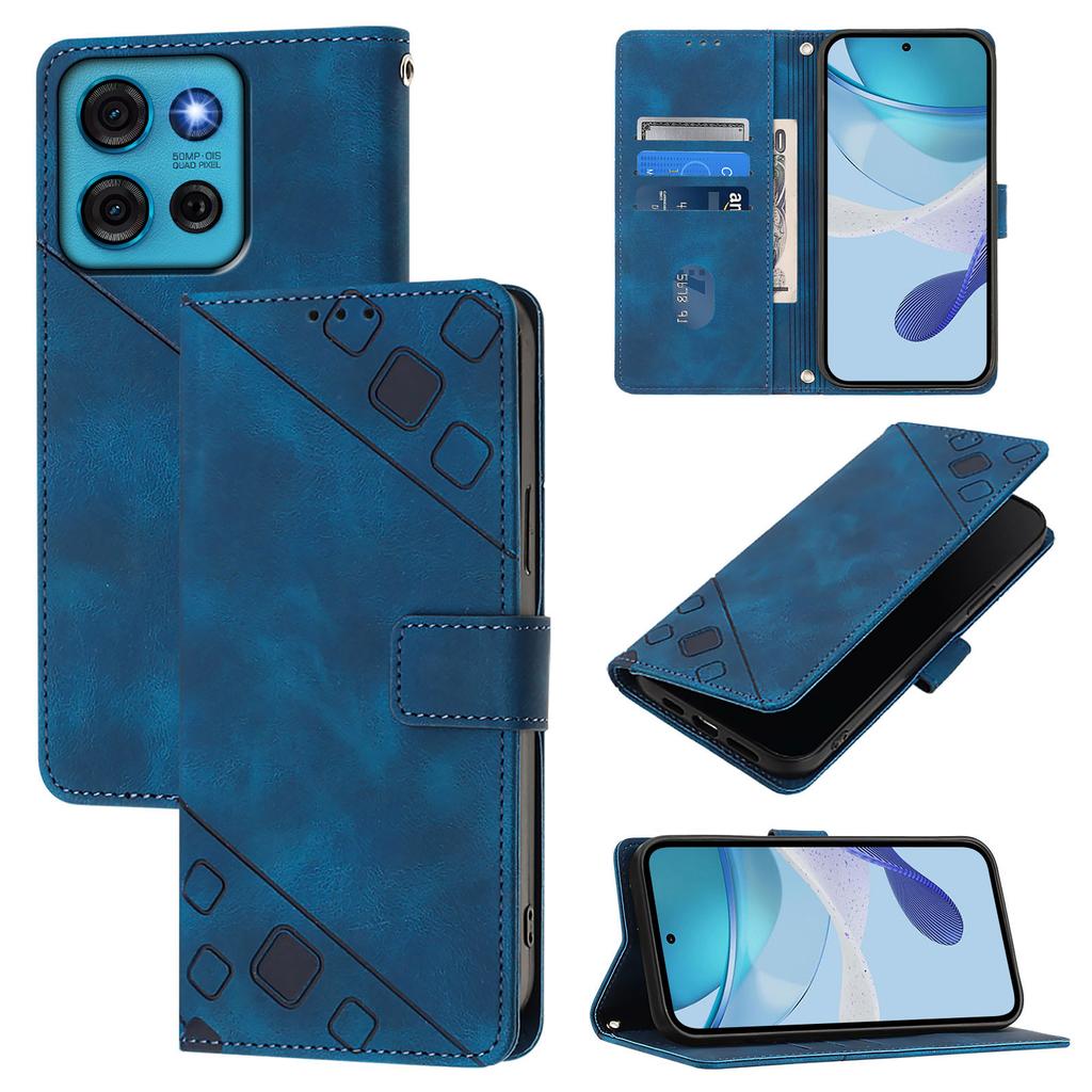 Flip Leather Wallet Phone Case with Card Slot Cover for Motorola Moto G55 G51 G71 G22 G32 G72 G53 G73 G04 G14 G24 G34 G54 G84