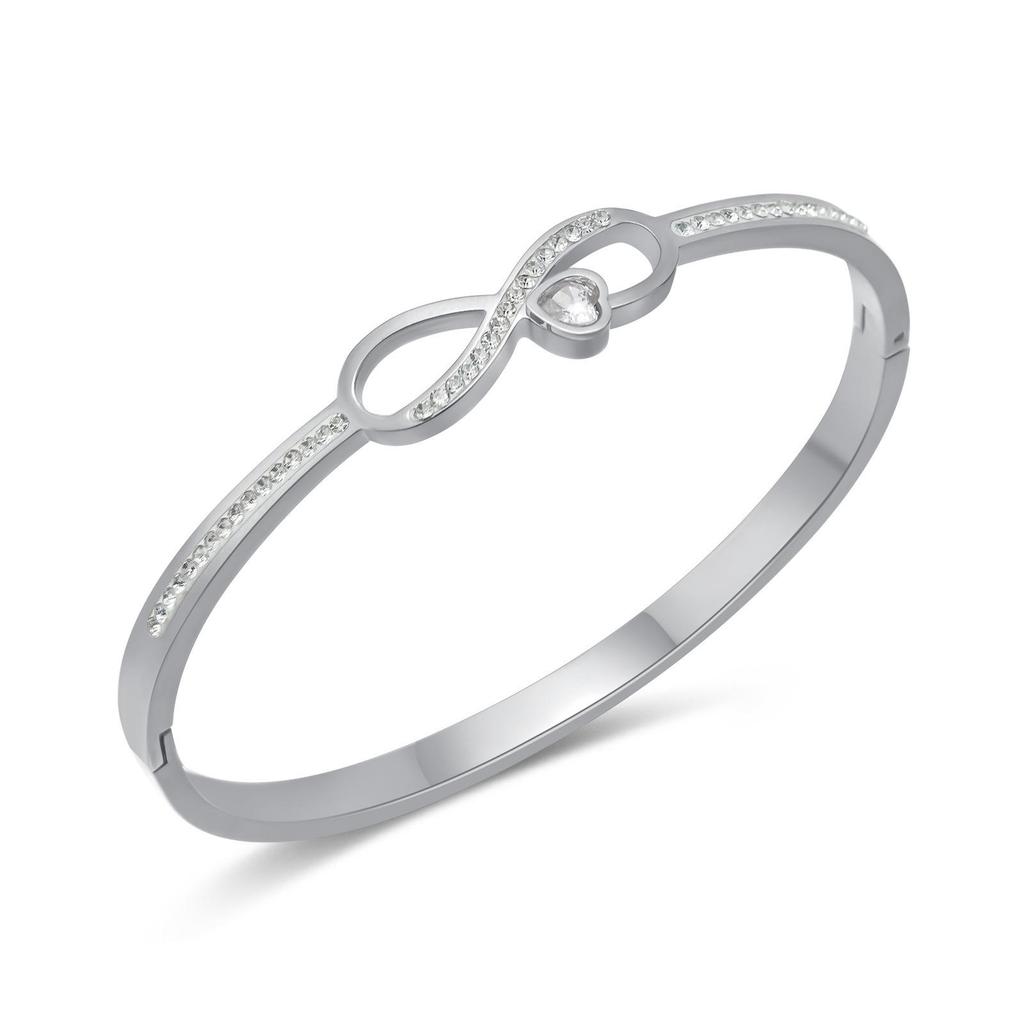 French Minimalist Titanium Steel Bracelet - High-End, Versatile, Light Luxury Design