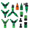 Garden Hose Quick Connector Watering Hose Adapter 3/4,16MM ,1/2 Inch Euro Threaded Water Pipe Repair Connection Kit