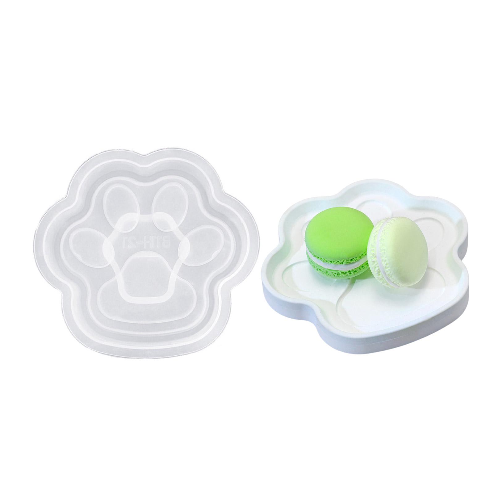 

Креативная силиконовая форма в виде кошачьей лапки, силиконовые формы для эпоксидной смолы, форма для изготовления тарелок ручной работы для ремесленных изделий из смолы и домашнего декора, универсальное использование 1