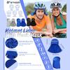 3PCS Sport Skull Cap Moisture Wicking Helmet Liner Hat For Men Women And Kids Sun Protections with Neck Shielding