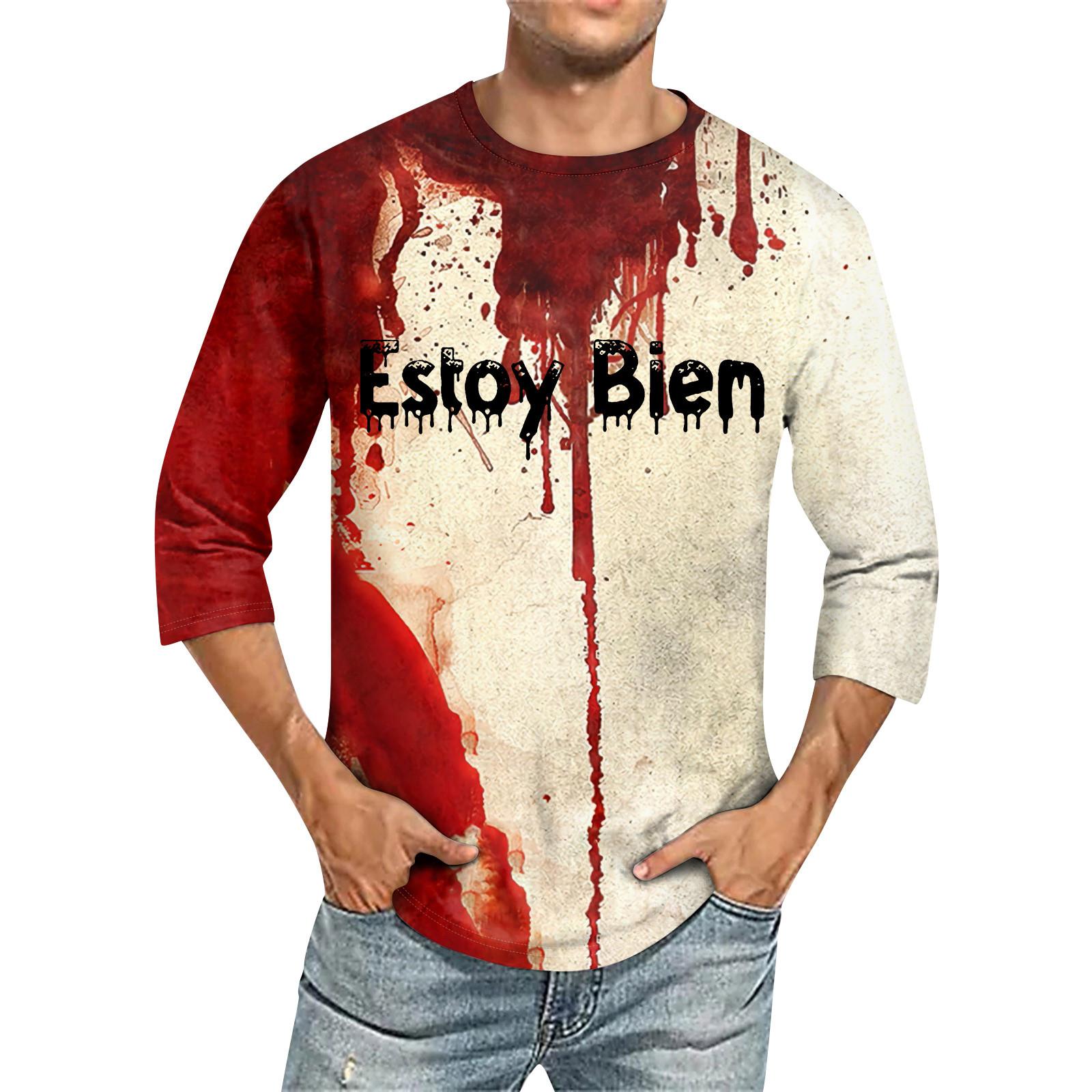 Мужская футболка Футболки с графическим текстом Pool3D печать Уличная повседневная одежда с короткими рукавами и принтом Базовая одежда XL 1560₽