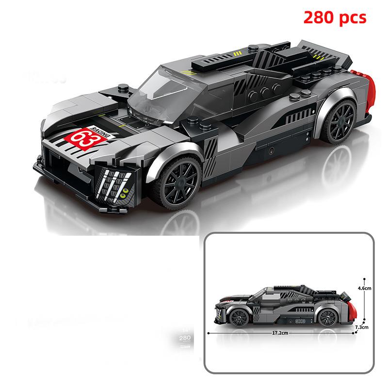 Technical Car City Speed  Sports Car Building Blocks Carro Rennau Voiture Vehicle MOC Educational Construction Toy