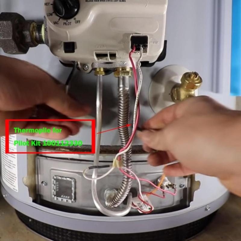Gas-Thermosäulen-Baugruppe Ersatzteile 100112330 9007876 für Gas-Warmwasserbereiter Kessel Warmwasserbereiter Baugruppe