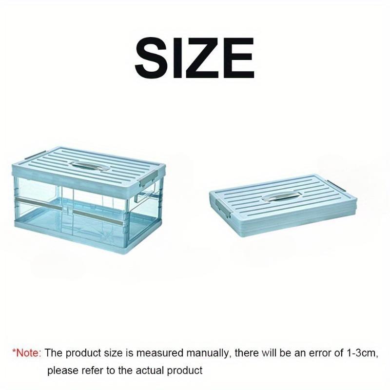 Household Transparent Storage Box Car Trunk Storage Box Finishing Box Sundries Book Box Storage Box for Clothes