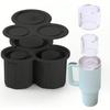 Ice Cube Mold for Stanley Cup Suitable for 40 Ounces Silicone Tray with Lid Hollow Cylindrical Ice Mold Stanley Cup Accessories