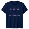 I Put The Lit In TShirt English Teacher Literacy Gift For Him And Her