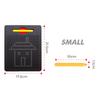 Magnetic Drawing Board with Beads Stylus Magnet Tablet Pad Kids Erasable Writing Toys Educational Learning Sketch Toy for Child
