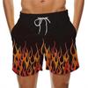 Summer Adult Men's Beach Pants for Street Casual Wear 3D Printed Short Pants for Outdoor Quick-drying Beach and Swimming Shorts