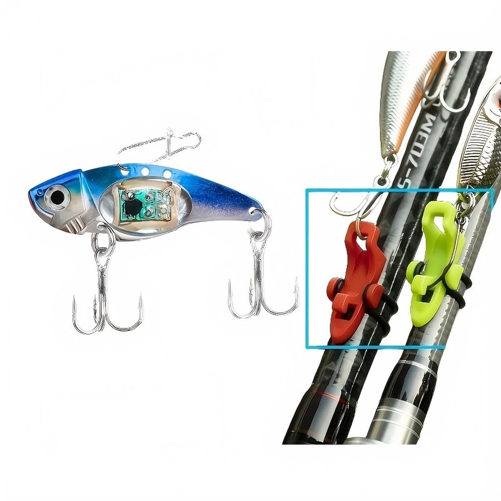 Electronic Fishing 80mm 31g Vibrating Colorful Long for Fishing