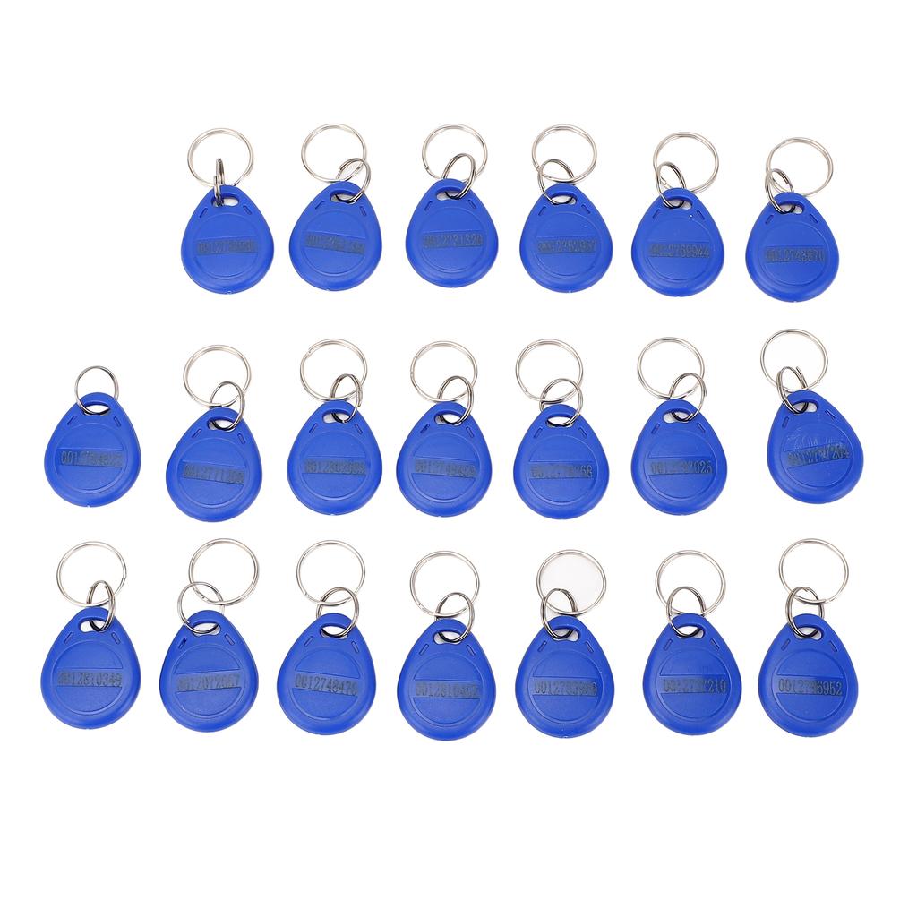 20PCS Writable Key Fob 13.56MHz Token Key Tags Keyfobs for Access Control System Elevator