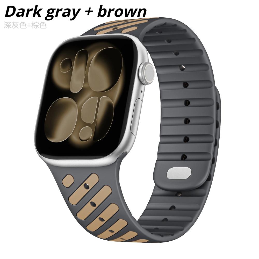 Silicone Soft Watchband For Apple Watch Ultra 3 2 49mm Series 11 10 46mm 45mm 44mm 42mm Sports Loop Strap for iwatch 9 8 7 6 5 4 SE3